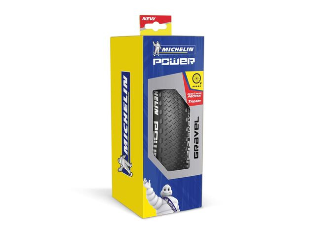 MICHELIN Power Gravel Tyre 700 x 35c Classic (35-622) click to zoom image