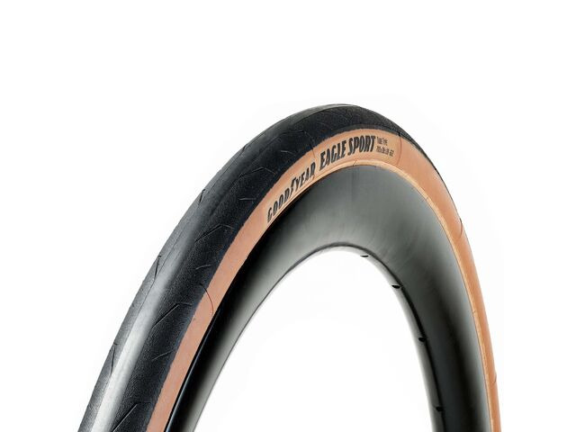 GOODYEAR TYRES Eagle Sport Tube Type 700x28 / 28-622 Folding Tan click to zoom image