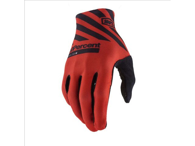100% Celium Glove Racer Red click to zoom image