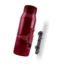Fidlock TWIST Bottle Kit Bike 700 Life TWIST Technology bottle with wide mouth and connector - includes Bike mount for bottle cages 700ml Clr Dk Red  click to zoom image