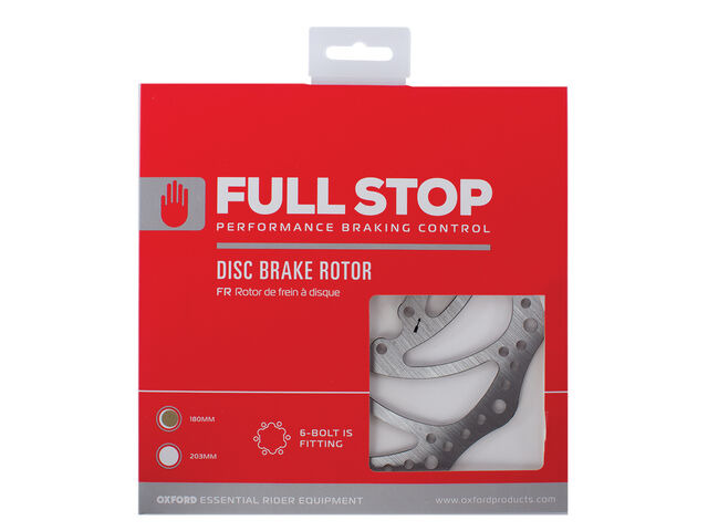 OXFORD Brake Disc Rotor 180mm 6 bolt click to zoom image