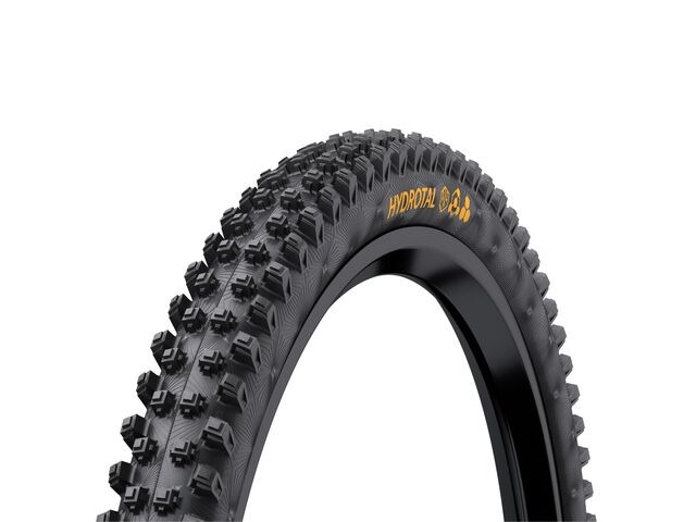 CONTINENTAL Hydrotal Downhill Tyre - Supersoft Compound Foldable Black & Black 29x2.40" click to zoom image