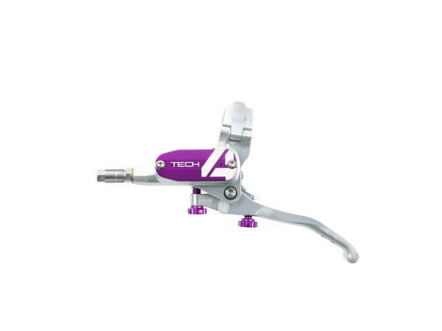 HOPE Tech 4 Complete Master Cyclinder Lever Silver - Purple click to zoom image