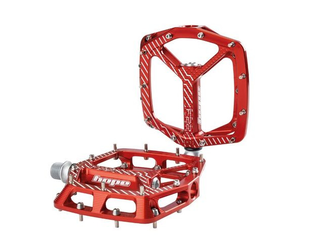 HOPE F22 Flat Pedal in Red ( PDF22R ) click to zoom image