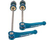 HOPE Wheels Skewers Steel Pair Blue