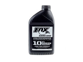 FOX SUSPENSION 10 Weight Green High Performance Suspension Fluid 32oz