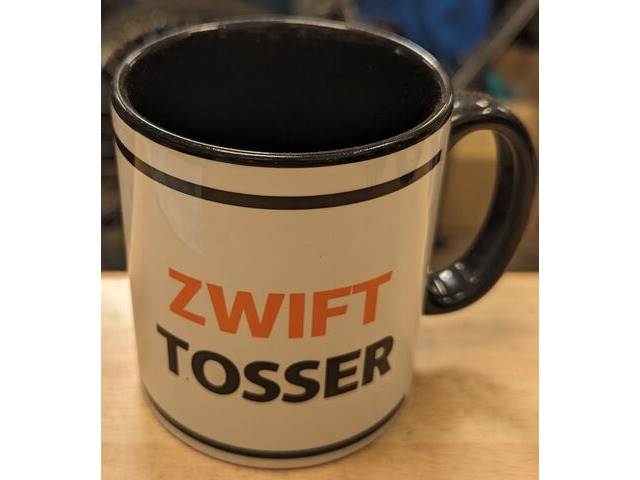 RUSH Zwift Tosser Mug click to zoom image