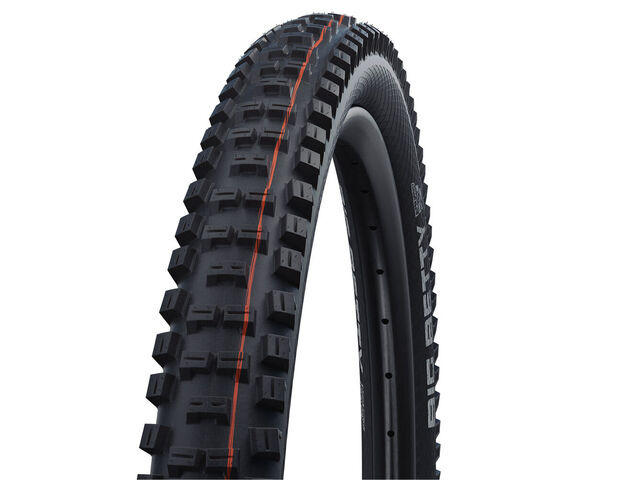 SCHWALBE Big Betty Evo Soft Super Trail Tubeless Tyre Black 27.5 x 2.60" click to zoom image