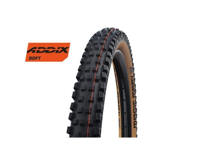 SCHWALBE Magic Mary Evo Soft Super Gravity Tubeless 29 x 2.4" Bronze Skin click to zoom image