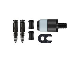 SCHWALBE Clik Valve Presta Valve to Click Valve Conversion kit with Pump Adaptor