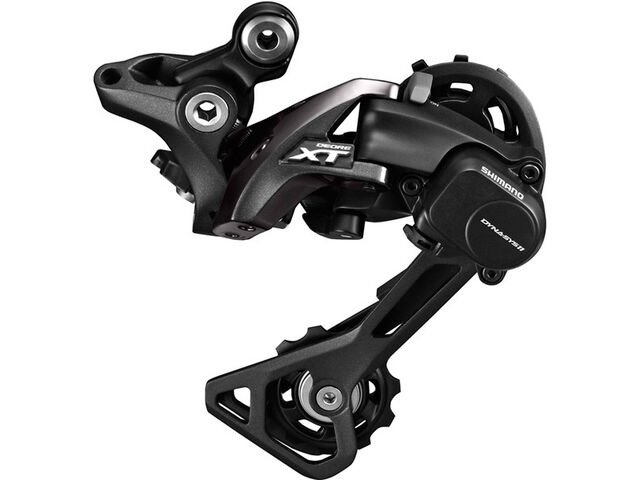 SHIMANO RD-M8000 XT 11-speed Shadow+ design rear derailleur, GS, black click to zoom image