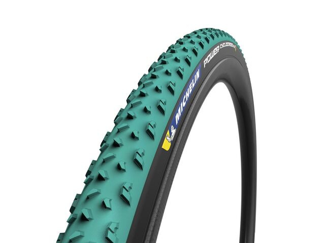 MICHELIN Power Cyclocross Mud Tyre Green 700 x 33c click to zoom image