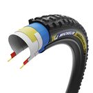 MICHELIN Wild Enduro MH Racing Line Tyre Blue/Yellow 29 x 2.50" (63-584) click to zoom image