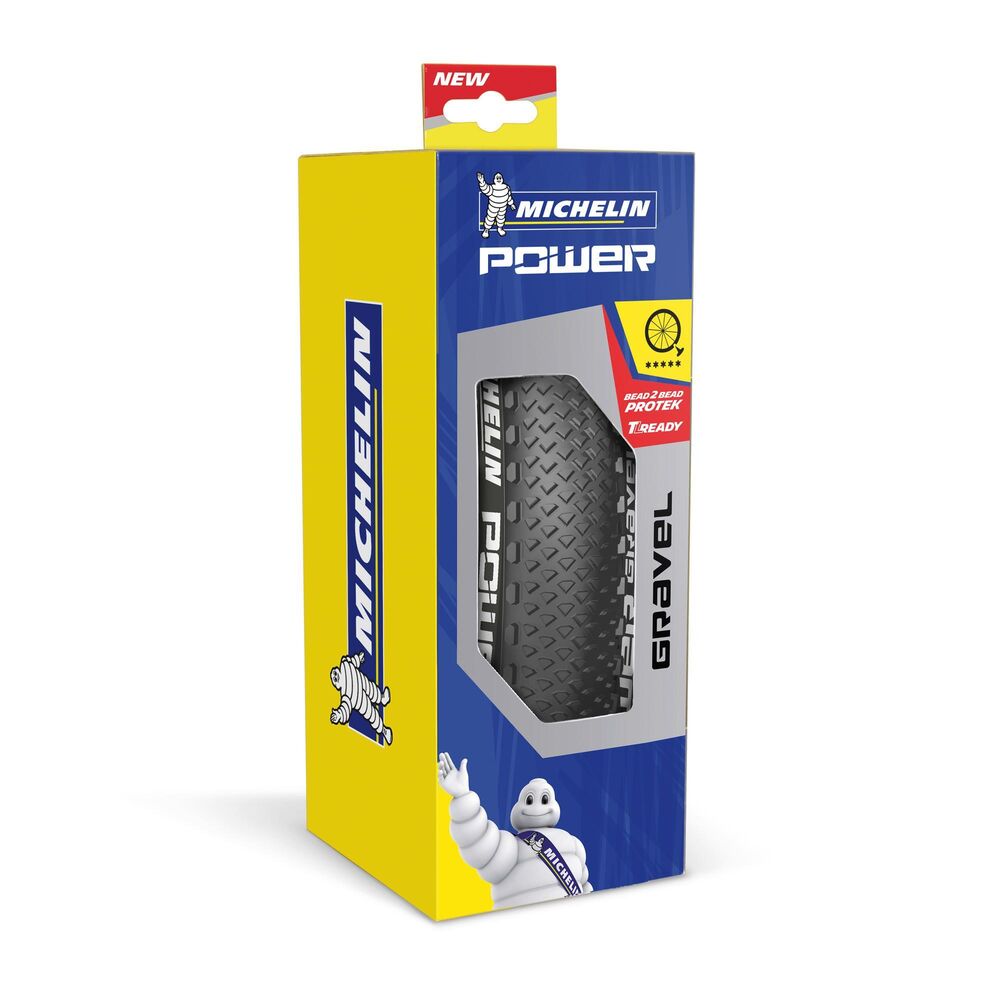MICHELIN Power Gravel Tyre 700 x 40c Black 40 622 59.99 Tyres Tubes Tyres Gravel Bike Rush Cycles South Wales Cycle Shop Specialists