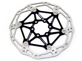 CLARKS CYCLE SYSTEMS CFR-02 6 Bolt Floating Rotor Black 160mm 180mm 203mm
