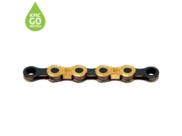 KMC X12 Ti-N Gold/Black Waxed 126L click to zoom image