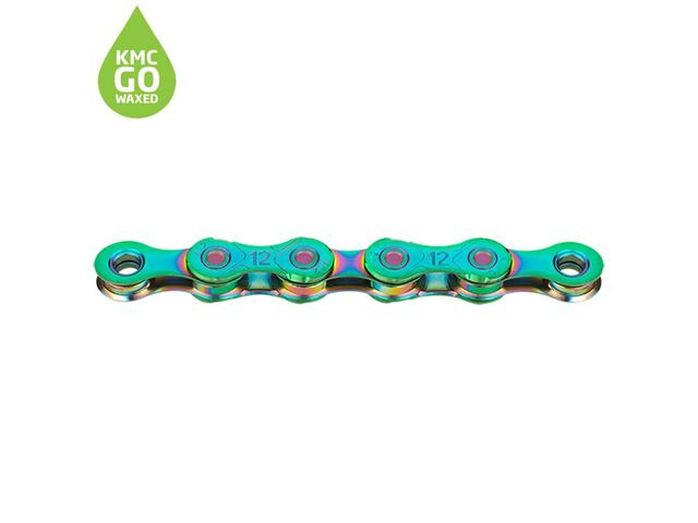 KMC X12 Aurora Green Waxed 126L click to zoom image