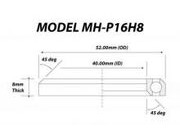 VP COMPONENTS MH-P16 H8 Headset Bearing 52 x 40 x 8 45 / 45deg 