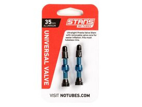 STANS NO TUBES MTB Tubeless Valves Blue 35mm