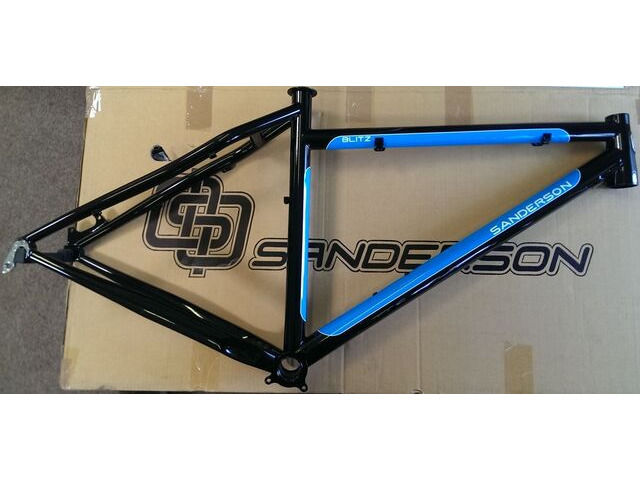 SANDERSON Blitz 27.5" Steel Harcore Hardtail frame black click to zoom image