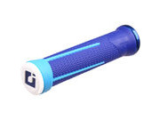 ODI AG1 MTB Lock On 135mm 135 mm Blue  click to zoom image