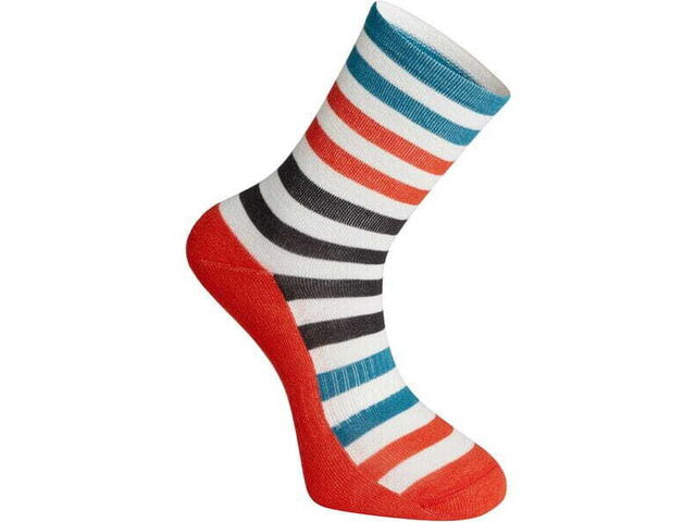 MADISON Isoler Merino 3-season sock - white / red / blue pop click to zoom image