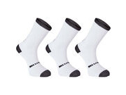 MADISON Freewheel coolmax long sock triple pack, white 