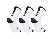 MADISON Freewheel coolmax long sock triple pack, white click to zoom image