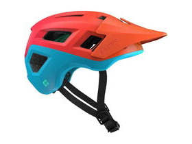 LAZER HELMETS Coyote KinetiCore Helmet, Matt Orange Green