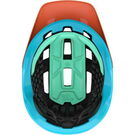 LAZER HELMETS Coyote KinetiCore Helmet, Matt Orange Green click to zoom image