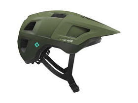 LAZER HELMETS Finch KinetiCore Helmet, Matt Fern Green, Uni-Youth