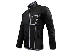FUNKIER CLOTHING Waterproof Lightweight Pro Jacket in Black