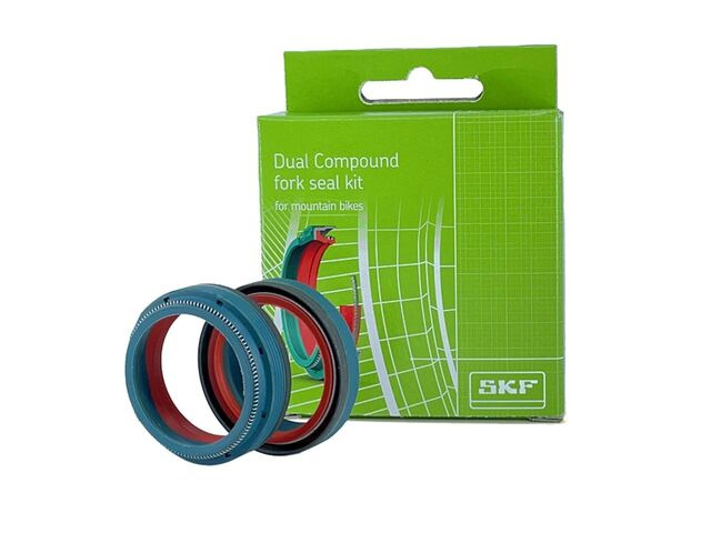 SKF Dual Compound Ultra Low Friction Fork Seals Fox - Rock Shox 38mm click to zoom image