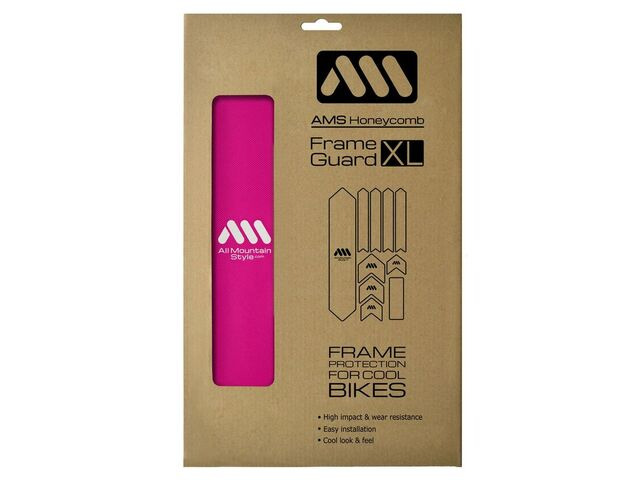 ALL MOUNTAIN STYLE (AMS) Frame Guard Kit XL Magenta click to zoom image