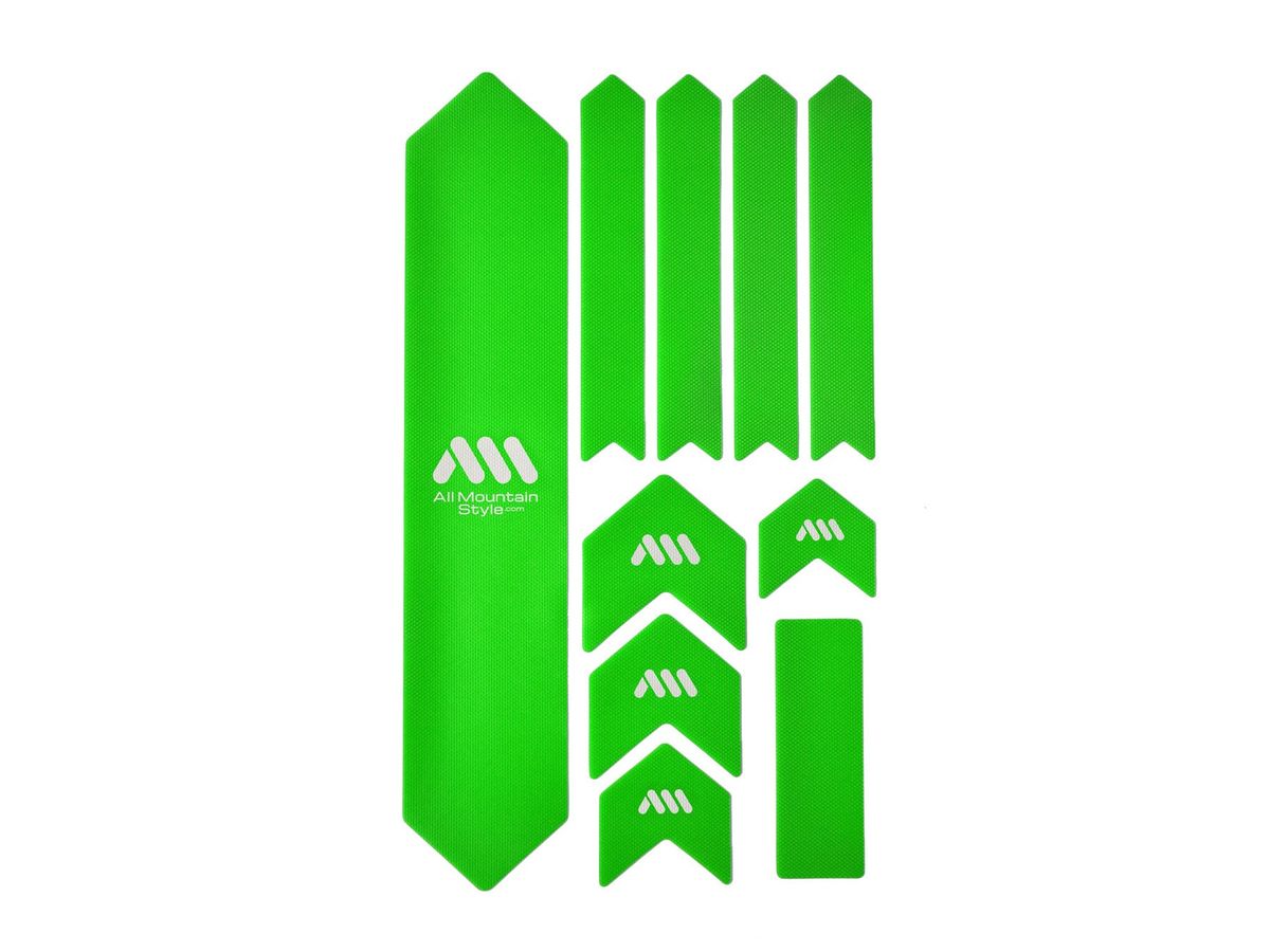 ALL MOUNTAIN STYLE (AMS) Frame Guard Kit XL Green :: £29.99 :: Cycle  Accessories :: Frame  Fork - Protection :: Rush Cycles South Wales Cycle  Specialists