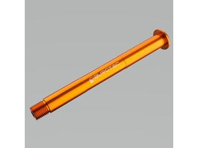 BURGTEC Fox Boost Fork Axle 110mm x 15mm Iron Bro Orange