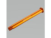 BURGTEC Fox Boost Fork Axle 110mm x 15mm Iron Bro Orange 