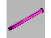 BURGTEC Rockshox Boost Fork Axle 110mm x 15mm in Purple Rain 