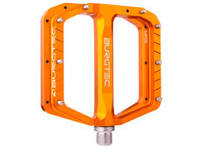 BURGTEC Penthouse Pedals Mk5 Steel Axle in Iron Bro Orange