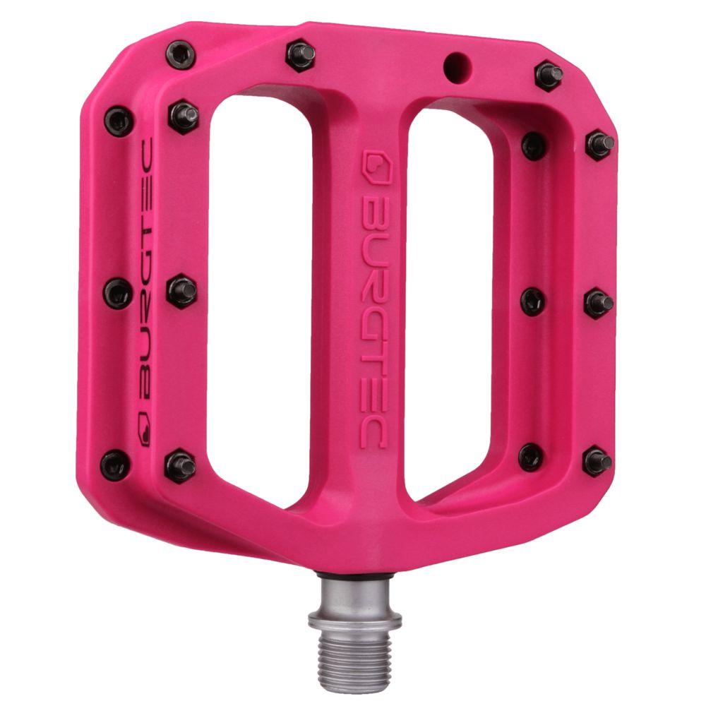 Pink bike sales pedals