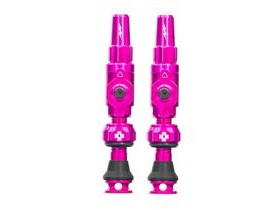 MUC OFF Tubeless Valves Big Bore Lite Small Pink 60mm