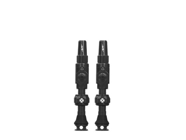 MUC OFF Tubeless Valves Big Bore Lite Medium Black 65mm click to zoom image