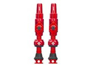 MUC OFF Tubeless Valves Big Bore Lite Medium Red 65mm 