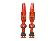 MUC OFF Tubeless Valves Big Bore Lite Medium Orange 65mm 