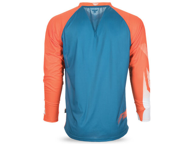 FLY RACING Radium Long Sleeve Jersey Teal/Orange/White :: £39.99 ...