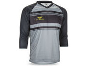 FLY RACING Ripa 3/4 Sleeve Jersey Heather/black/Lime 