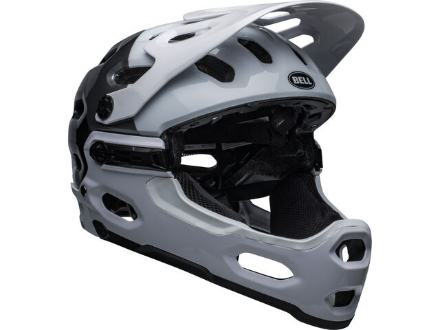 BELL CYCLE HELMETS Super 3r Mips MTB Helmet White/Black click to zoom image