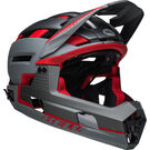 BELL CYCLE HELMETS Super Air R Mips MTB Full Face Helmet Matte Grey/Red 
