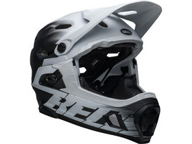 BELL CYCLE HELMETS Super Dh Mips MTB Helmet Matte Black/White