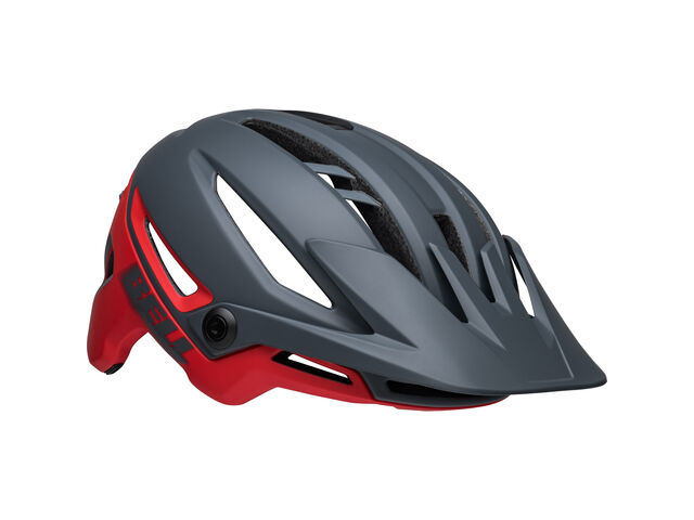 BELL CYCLE HELMETS Sixer Mips MTB Helmet Matte Grey/Red click to zoom image